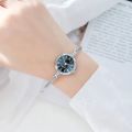 Fashion Women's Wristwatch Gold Bracelet Small Dial Elegant Watch New Cute Women Steel Bracelet Watch Quartz Wristwatch.