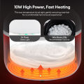 Mini Wax Heater Machine 40g Silicone Bowl Wax Warmer Nose Ear Hair Removal Waxing Kit Wax Bean Wax Heating Melting Pot Melter staloofy hair.