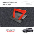 For Tesla ModelY Juniper 2025 Rear Door Emergency Handle Manual Door Release Emergency Safety Pull Rope Car Interior Accessories.