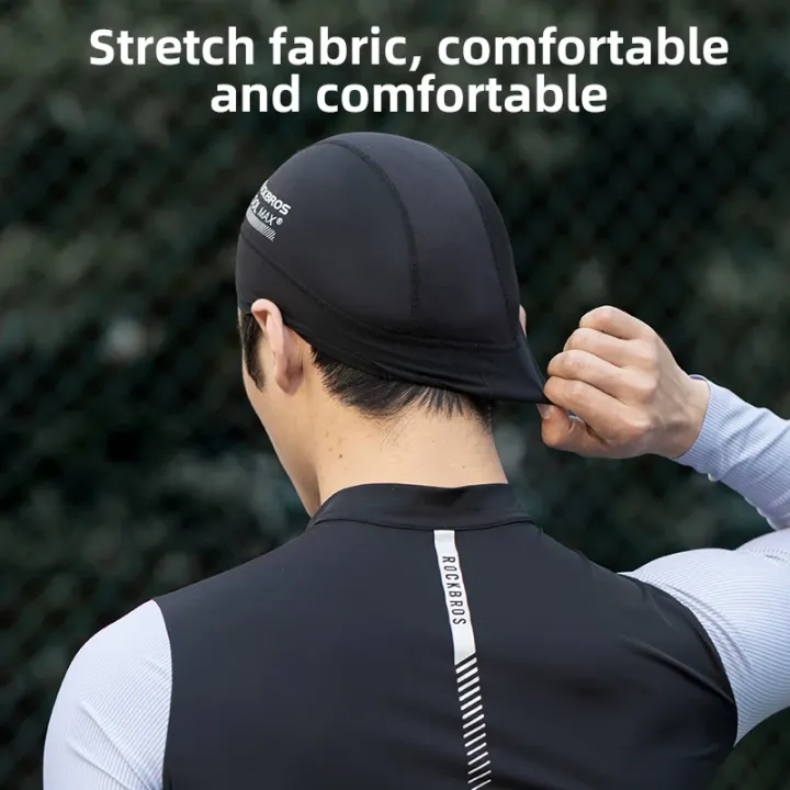 ROCKBROS%20Cycling%20Cap%20Breathable%20Quick-drying%20Helmet%20Hat%20Inner%20Cap%20UPF50%20Sun%20Protection%20Sports%20Running%20Cap%20Summer%20Motorcycle%20Hats%20-%20Image%204