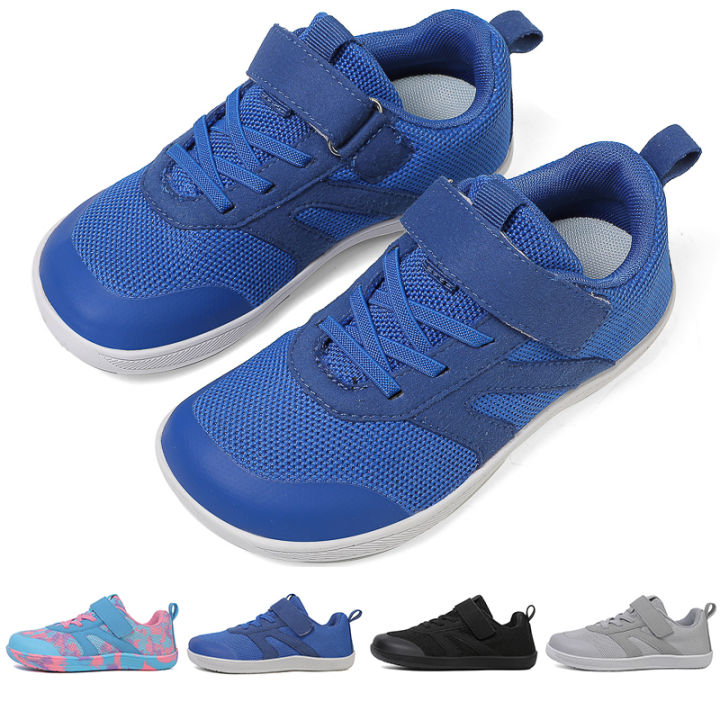 New Kids Barefoot Sneakers Cross Trainer Breathable Comfort Knit Sole Girls Boys Walking Shoes Outdoor Non Slip Children Shoes