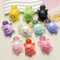 New arrival 3D resin dolls DIY relief cartoon luminous butter bear cartoon assorted colours bright and ready to ship from Thailand. 