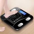 Bluetooth Weighing Scale Human Body Weight Machine Digital (Tempered) with Battery & Temperature Indicator / Bluetooth Weight Machine| Sold By Dhamaka Deals. 