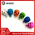 5pcs/Lot Hand Screw For GPU Holder PSU Computer Case Side Panel 12 Colors Fold Mod Screws PC Assemble WaterCooling. 