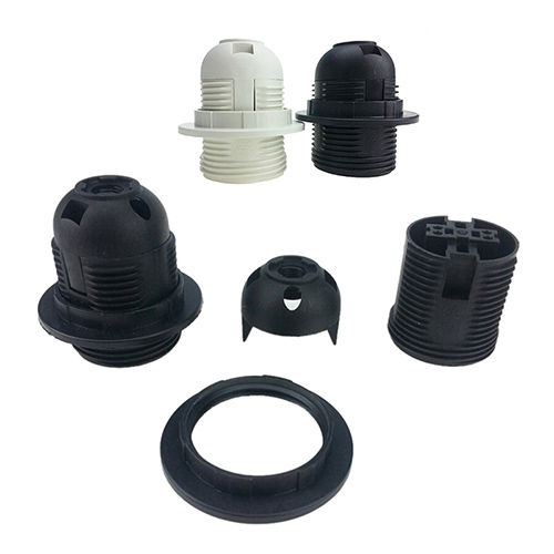 Small Screw Light Bulb Lamp Holder Pendant Socket Lampshade Ring