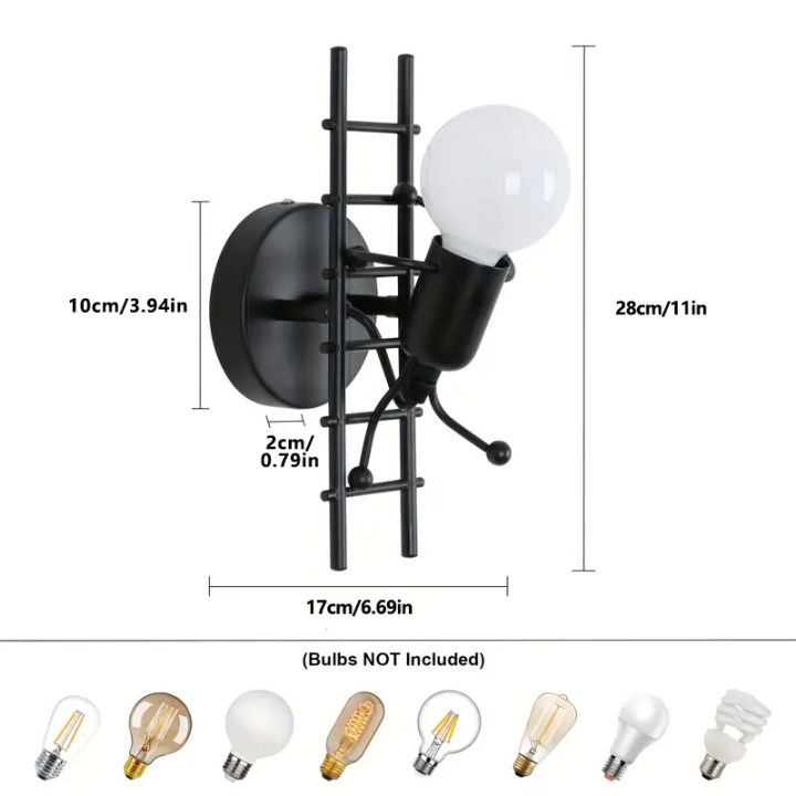 Modern%20Creative%20Climbing%20Man%20Wall%20Sconce%20Industrial%20Decor%20Wall%20Lamp%20Compatible%20with%20Bedroom%20Hallway%20Kid%20room%20Interior%20Lighting%20-%20Image%202