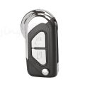 Jingyuqin 2/3 Buttons Flip Folding Remote Car Key Shell Case Fob For Citroen DS3 With Uncut VA2 Blade Housing Cover.