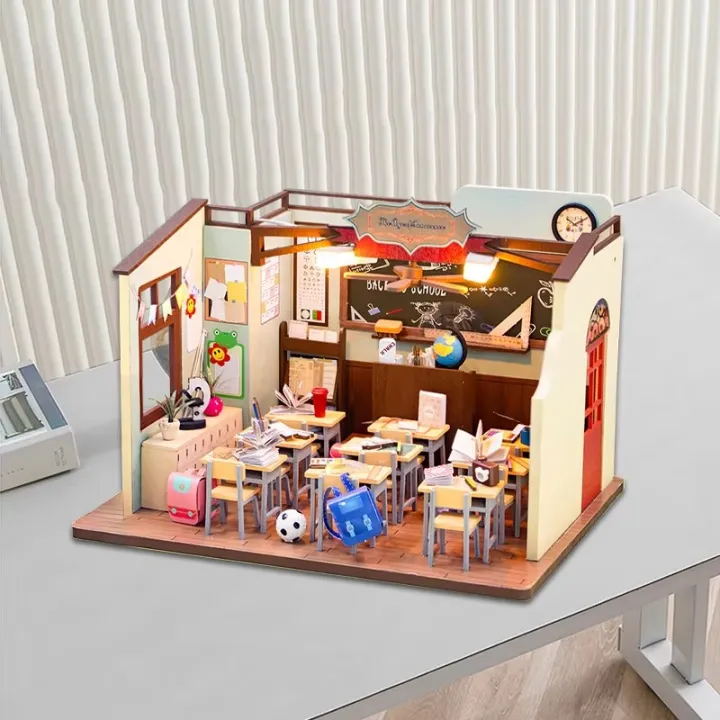 DIY%20Mini%20Dollhouses%20Back%20To%20School%20Miniature%20Model%20Doll%20House%20For%20Xmas%20Mini%20Wooden%203D%20Puzzles%20Classroom%20Assembly%20Start%20Of%20School%20-%20Image%202