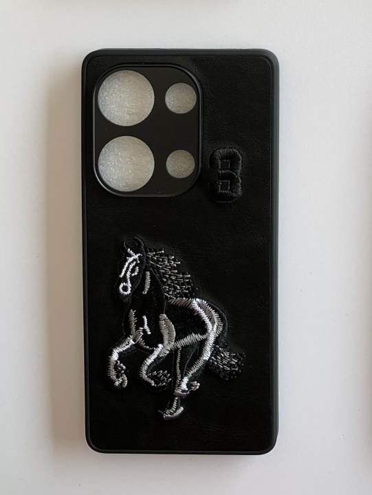 Redmi Note 13 pro Embroidered POLO Back Cover