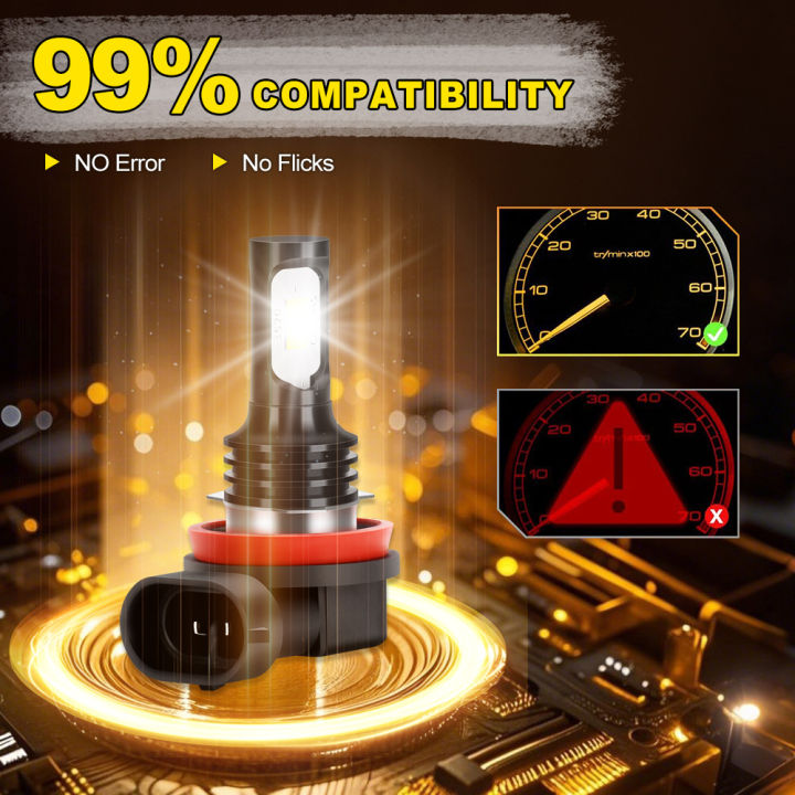 2pcs%20H8%20H9%20H1%20H3%20Led%20H11%209005%20HB3%209006%20HB4%20Car%20CSP%20LED%20Fog%20Headlight%20Bulbs%206000K%20White%20Auto%20Fog%20Lamp%20Day%20Running%20Light%20-%20Image%205