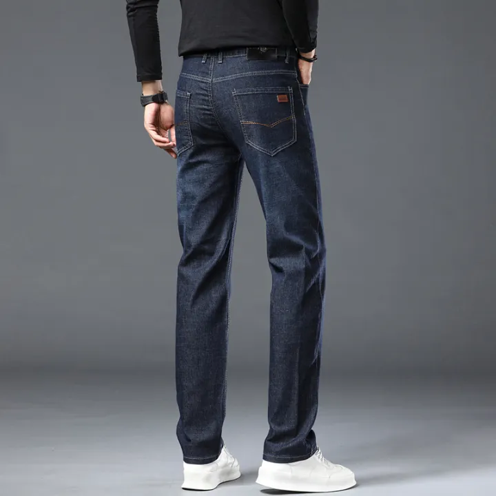 2025%20New%20Fashion%20Men's%20Casual%20Black%20Blue%20Cotton%20Jeans%20Classic%20Style%20Male%20Denim%20Trousers%20Stretch%20Slim%20Fit%20Pants%20Plus%20Size%2028-40%20-%20Image%206