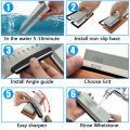 Whetstone Bracket Adjustable Sink Sharpening Stone Bridge Holder Base Water Stone Plate Grinding Charcoal Stone Base KitchenTool.