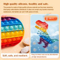 Rainbow Pop Push Bubblle Fidget Anti Stress Relief Toys for Adult Children Special Needs Sensory Toys Interactive Toys for Kids.