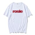 Ros New Album Number One Girl Same T Shirt Men/women Clothing Harajuku Tops Y2k Unisex High Quality Tees Graphic Clothes. 