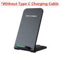 Wireless Charger Station For iPhone 15 14 13 12 11 Pro Max Phone Stand Fast Charging Charger for Samsung Xiaomi Foldable. 