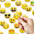 1Pc ShenMo Emoji Magnets, 3D Glass Smiley Fridge Magnets Strong Adhesive for Decorating Fridges, Whiteboards, School Lockers. 