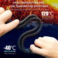 Bicycle Harness Winding Tube Electric Vehicle Brake Wire Organizer Protective Sleeve TPU Sheath Line Cable Spiral Wrap Portable. 