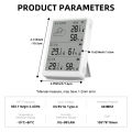 Tuya WiFi Weather Station Smart Thermohygrometer Kit WiFi Gateway&amp;Outdoor IP65 Waterproof 433mhz Thermohygrometer with App Alert. 