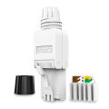 CAT6A Tool free RJ45 connector Modular Plug No crimp tool Reusable Termination Plugs For Ethernet Cable.