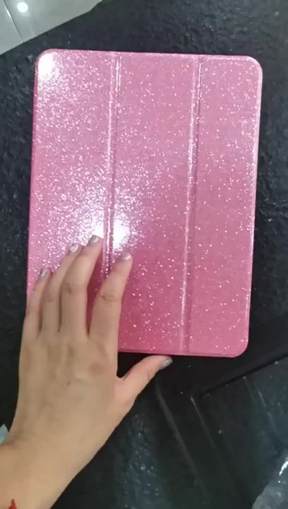 For iPad 11th 12th A19 Case 10th Gen With Pencil Holder Funda iPad Air 11 13 M4 pro 11 12.9 4 5 10.9 10.2 Smart Glittering Cover