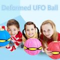 Frispee Ball UFO Magic Ball | Portable Glowing Flying Toys Creative Fly Saucer Stomp Magic Balls | Decompression Flying Flat Throw Disc Balls Toy for Childrens Outdoor Sports Kids Gift. 