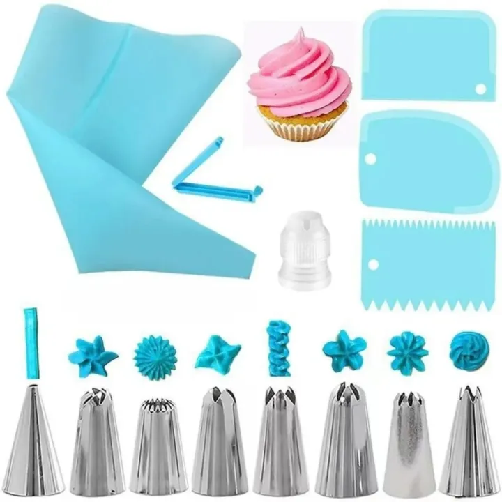 124/40/21PCS%20Piping%20Bags%20and%20Tips%20Set%20Cake%20DIY%20Decorating%20Kit%20with%20Stainless%20Steel%20Nozzle%20Reusable%20Silicone%20Pastry%20Baking%20Tool%20-%20Image%206