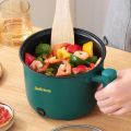 Multi-function Mini Cooker With Stainless Steel Steam Tray 1.8L Non-Stick Mini Electrical Cooker Mini Hotpot. 