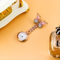 【New design】1PC Cute Butterfly shaped Nurse Watch Student Fashion Watch Skill Exam Form Competition Timing Table Pin Table. 