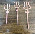 copper Trishul 3 size 4 inch 5inch 6 inch. 