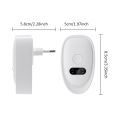Plug - in Mini Air Purifier Negative Air Ionizer Anion Purifier for Office Bedroom Eliminates Odor & Formaldehyde Dust Remover.