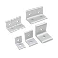 2020 3030 4040 4545 Aluminum Extrusion Profile Aluminum Alloy 2 Hole 90 Degree Inside Corner Bracket.