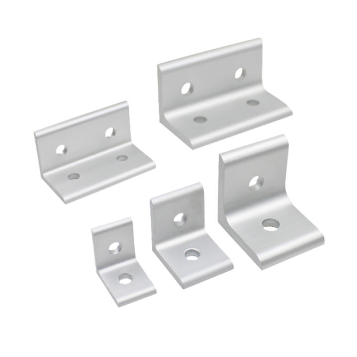 2020%203030%204040%204545%20Aluminum%20Extrusion%20Profile%20Aluminum%20Alloy%202%20Hole%2090%20Degree%20Inside%20Corner%20Bracket%20-%20Image%202