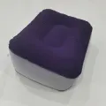 Inflatable Footrest Pillow PVC Foot Rest Air Pillow Cushion For Travel Office Home Leg Up Relaxing Feet Tools Under Desk. 