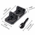 USB Dual Charger For PS4 Controller Accessories Charging Dock Stand Holder For  PlayStation 4 Wireless Gamepad Controle. 