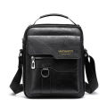 Men's Durable Shoulder Bag High Quality PU Leather Cross Body Sling Bags Travel Crossbody Fashion Pack for Male.