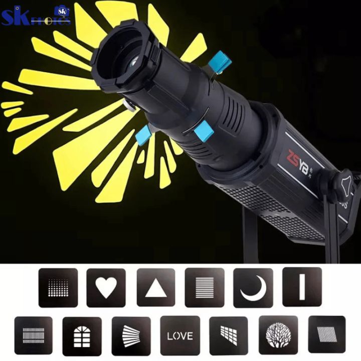 ZSYB%20YG-90%20Reflector%20with%20Bowens%20Mount%20Focalize%20Conical%20Snoots%20COB%20Reflector%20Tube%2019%20Degree%20Compatible%20with%20ZSYB%20Y500/ZSYB%20CL-60Bi%0AZSYB%20YG-90%20Spotlight%20Projecto*ZSYB%20YG-90%20SPOTLIGHT%20PROJECTOR*%0A%0A*Key%20Features:*%0A%0A-%20Bright%20&%20Adjustable%20Lighting%0A-%20Multi-Color%20-%20Image%203