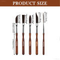 Yutiars 5Pcs High Detail Pinstriping Brushes Portable Premium Watercolor Oil Painting Brushes for Art DIY Hand-painted. 