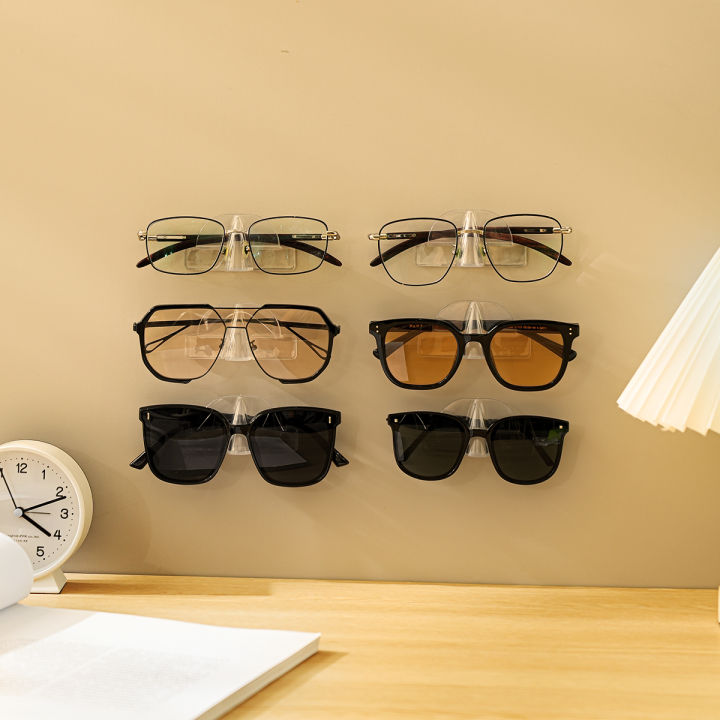 10/16/20/30/40pcs%20Fashionable%20Convenient%20Eyeglasses%20Storage%20Holder,%20Wall%20Mounted%20Glasses%20Storage%20Tool,%20Glasses%20Display%20Rack%20-%20Image%203