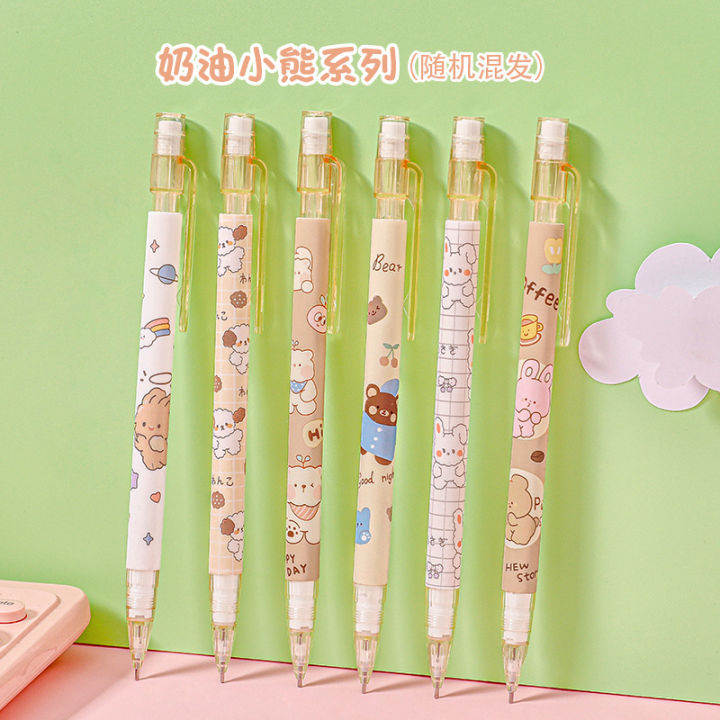 10%20pcs/pack%200.5mm%20Kawaii%20Animals%20Cartoon%20Mechanical%20Pencil%20Cute%20Pencil%20School%20Stationery%20Supplies%20Gift%20Cartoon%20Students%20Prize%20-%20Image%202