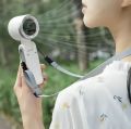 Turbo Fan | 5-Speed Powerful Airflow | USB Charging | Foldable Cooling Fan. 