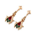 Game Genshin Impact Sumeru Kaveh Eardrops Earrings Stud Earrings for Woman Anime Cosplay Props Jewelry Accessories Gifts. 