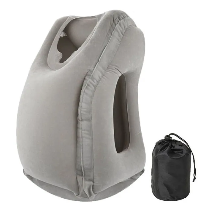 PVC%20Inflatable%20Air%20Travel%20Pillow%20Portable%20Headrest%20Chin%20Support%20Cushions%20for%20Airplane%20Plane%20Car%20Office%20Rest%20Neck%20Nap%20Pillows%20-%20Image%204