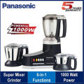 Panasonic MX-AC300 Heavy Duty Mixer Grinder | 1000 Watt. 