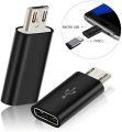 Type-C To Micro-USB Data Adapter Converter High Quality Aluminum Frame , Female Micro USB to USB 3.1 Type C Male Adapter Converter Connector For Phone Charging And Data Transfer. 