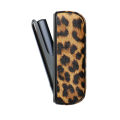 4 Colors Leopard Leather Case for IQOS ILUMA Cover Holder Pouch Protective for IQOS Accessories. 