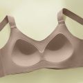 Plus Size Front Closure Bralette Comfortable Wireless Bra Soft Cup Lace Underwear Seamless Thin Strap Lightweight Camisole. 