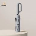 20 Bones Windproof Strong 105CM Reinforced Automatic Folding Umbrella for Men, Large Buckle Handle Wind and Water Resistant. 