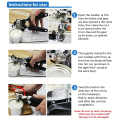 Stainless Steel Multifunctional Professional Can Manual Can Opener Craft  Grip Can Opener Bottle Opener Kitchen Gadgets. 