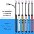 Rechargeable Electric USB Lighter Stove Lighter Long Neck Led Best Quality. 