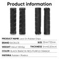BUCKLOS Bicycle Handle Soft Rubber Mountain Bike Grips Lock on Bicycle Handle Grips Shock-absorption Bike Handlebar Grips. 